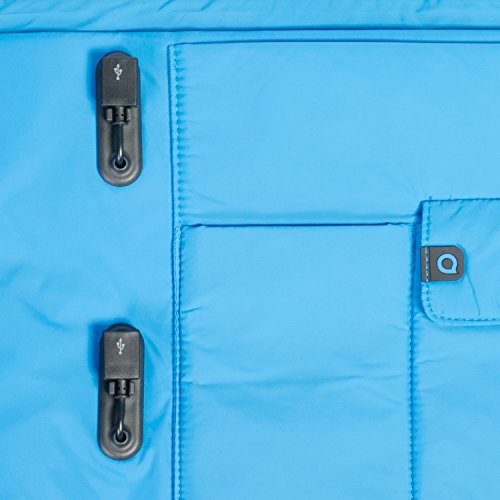 Quirky iop-Power Trip USB Charging Tote Bag with USB Ports, Charcoal2