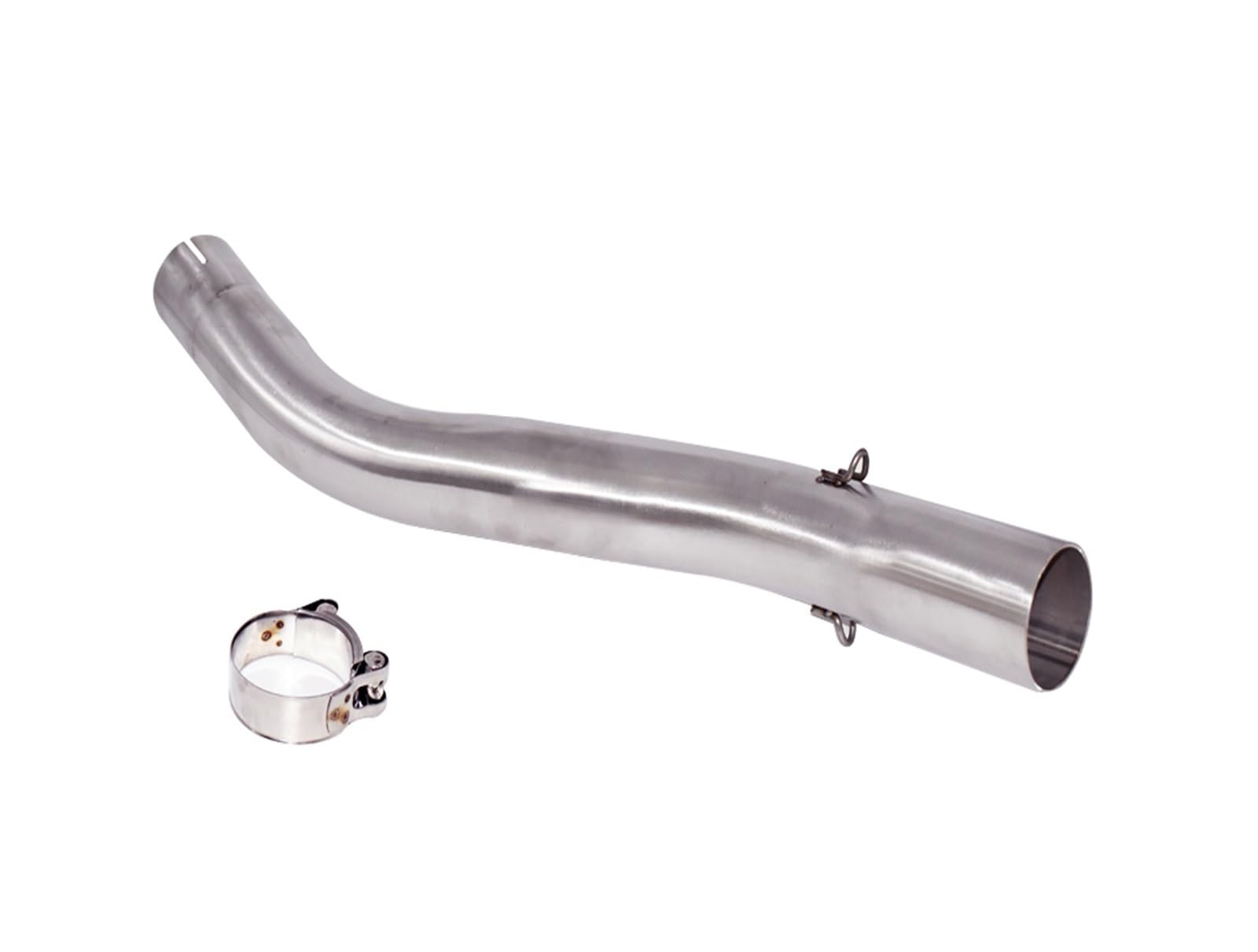 Silencieux d'échappement moto 51mm avec tube de connexion intermédiaire pour CBR600 F4 F4i 1999-2007