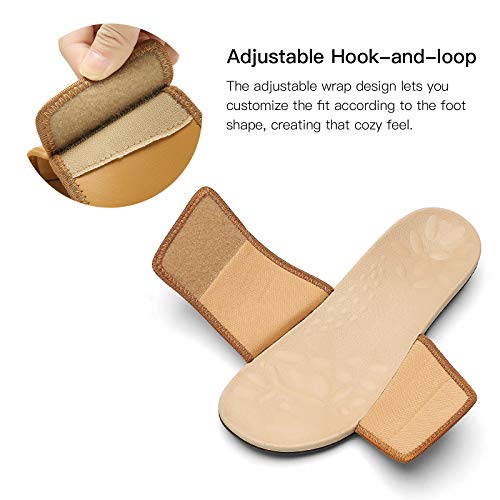 Image of MEGNYA Orthopedic Slides Sandals for Women, Comfortable Plantar Fasciitis Sandals for Flat Feet, High Arch Support Walking Sandals with Adjustable Straps