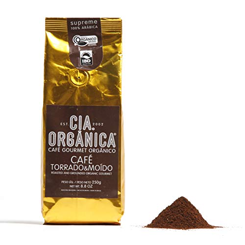 Cia Orgânica Supreme Gourmet Organico Torrado e Moído 250g