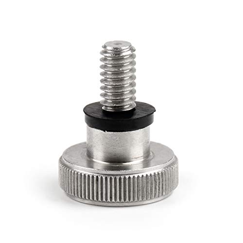 Artudatech Sitzbolzenschrauben, 0,64 cm, Kissensitz Schraube für Harley Davidson Modelle Kotflügel mit 0,64 cm Gewindesitzschraube