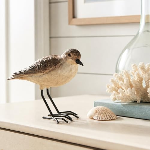 Figura Realista de Ave Costera Estatua de Playero de Resina miniatura 2