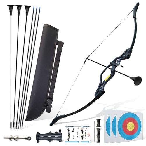 Bow and Arrow Set for Adults Beginners,18lbs Archery Set Recurve