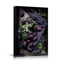 Canvas Wall Art Fruits Farmhouse/Country Food Fun Kitchen Multicolor Photography Spices - 12x18 inches