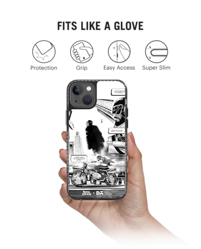 Image of DailyObjects Roar of A Legend Stride 2.0 Magnetic Case Cover Compatible with iPhone 15 | Wireless Charging Slim Back Cover | 2 Layer Edge Protection & Shockproof
