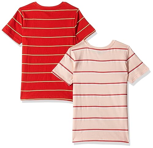 Image of Amazon Brand - Jam & Honey Boys 100% Cotton Printed Half Sleeves T-Shirt | Age 2-12 Years