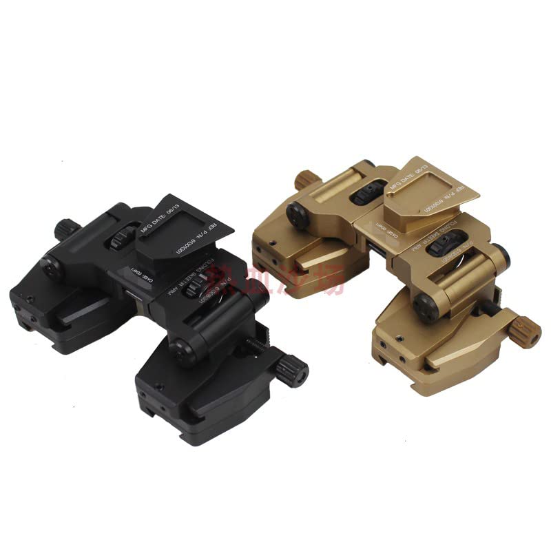 Tactical Aluminum Alloy Binocular Bridge Folding Arm Mount Bracket for PVS14 Dual Night Vision Mount