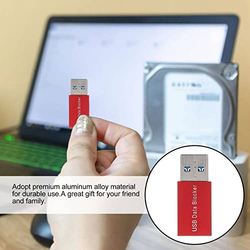 Mobestech 2Pcs Bloqueador De Dados USB - Bloqueador De USB Qualquer Outro Carregamento De Dispositiv