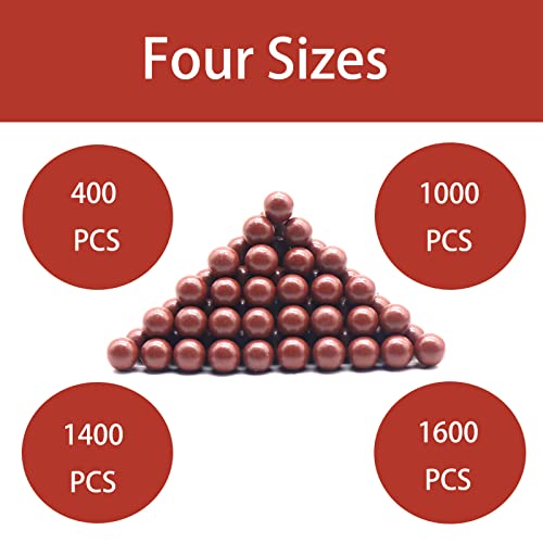 VALYPANOR Slingshot Ammo 9mm Biodegradable Slingshot Ammunition 400