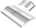 Flame Broiler Slide Cover and Bottom Kit for Pit Boss 820 Series Pellet Grills, Slide Adjustment 23-32 Inches, Baked Oil Stainless Steel Grill Replacement Parts for Pit Boss Pellet Smoker