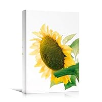 Canvas Wall Art Yellow Flower Portraiture Colorful Floral Multicolor Photography Portrait Romantics - 12x18 inches