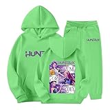 Polyvalence d’utilisation Générique Huntrix Ensemble 𝑲-𝒑-𝒐-𝒑𝑫-𝑫𝒆𝒎𝒐𝒏 H-𝑯𝒖𝒏𝒕𝒆𝒓𝒔 2 Pièces Survêtement Sweat à Capuche et Jogging Fille Garçon Rumi Mira Zoey Marchandises Huntr/X Survetement 𝑲-𝑲-𝒑-𝒐-𝒑
