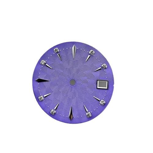 WCC00816 29MM �E�H�b�`�_�C���� �V���O���J�����_�[ ���� NH35 �_�C�����E�H�b�`�t�F�C�X NH35/NH36 �@�B�����[�u�����g�E�H�b�` DIY �p�[�c(Purple)
