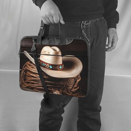 Bolso Tote para Laptop American West Rodeo Hat miniatura 6