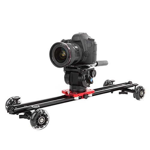 Kamerar Sd-1 Mark Ii 23" Dslr Camera Slider Dolly Track Video Stabilizer System With Wheel #TOP3