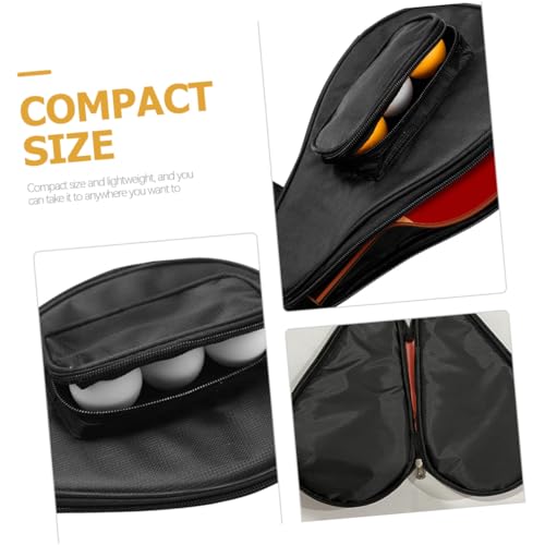 Bolsa para raquetas de tenis de mesa ULTECHNOVO funda organizadora de ping pong para casa 2