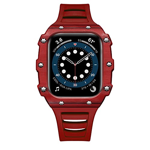 Kit modification de luxe pour Apple Watch 44mm bracelet agate