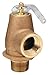 Safety Relief Valve, 3/4 in, 10 psi, Bronze