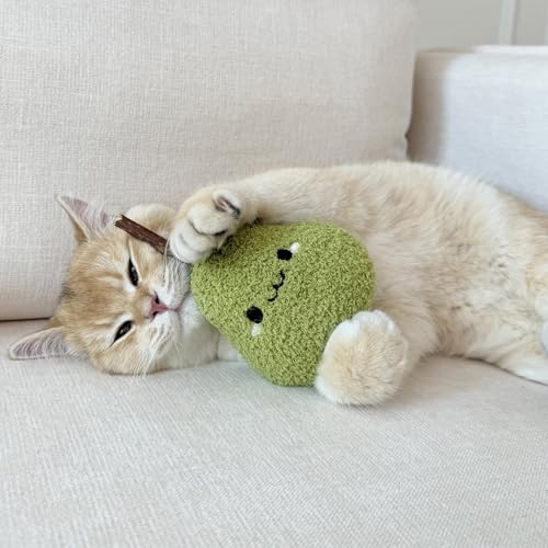 Fecadou Brinquedo de pelúcia para gatos, brinquedos de pelúcia para mastigar gatos | Brinquedo bonit