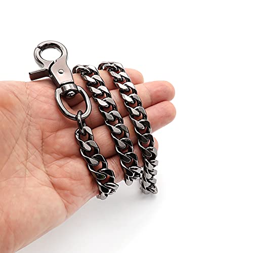 newtro Wallet Chain Men Women Boy Girl, Biker Motorcycle Pants Jean Punk Long Key Chain Black Gold Silver 26 Types