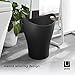 Umbra Garbino Trash Can 2.25-Gallon (8.5L) Capacity, Black