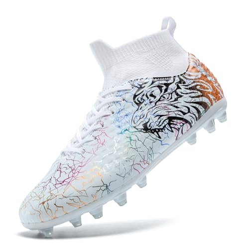ZGWULZNGL High-top Kids Soccer Cleats
