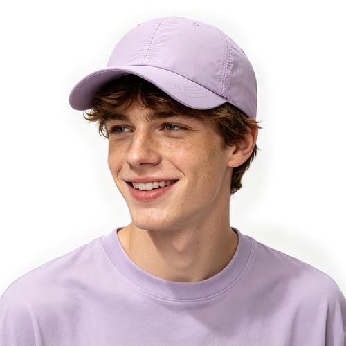 Image of Waterproof Baseball Cap Breathable UPF50+ Caps for Men Women Outdoor Sport Adjustable Rain Quick Dry Hat