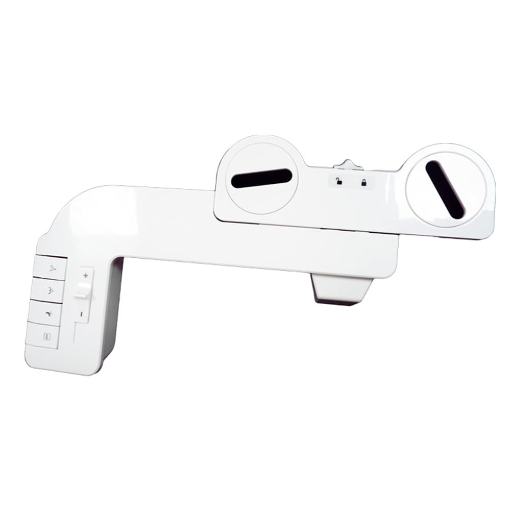 Hndhbfgrt Bidet Attachment for Toilet Non-Electric 2 Nozzle for Frontal Rear Wash Adjustable Pressure Buttock Irrigator
