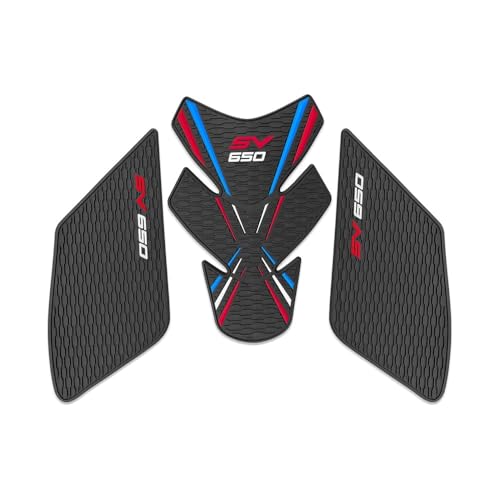 Autocollant réservoir moto grip traction SV650X antidérapant latéral