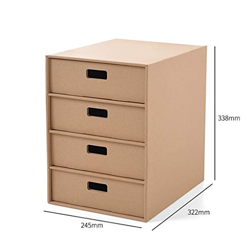 Dossier d'organisation boîte multi-couche pour libérer votre espace de bureau
