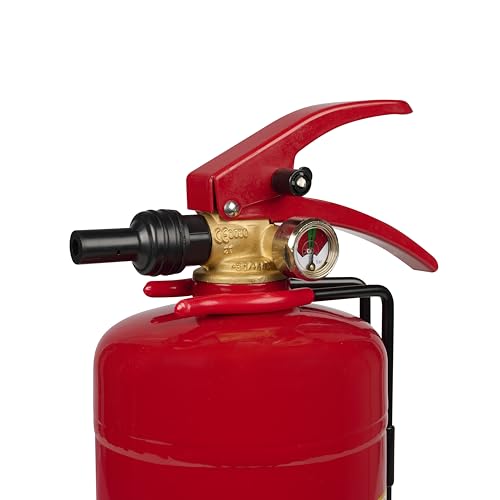 Smartwares Schaum-Feuerlöscher - 2 L - für AB-Brände - geeignet für Büros und Privathaushalte - inkl. Halterung - 10.014.97