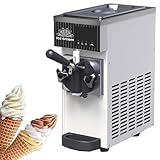 【Congélation rapide et haute production】Équipée d'un puissant système de réfrigération par et d'un moteur efficace de 450 W, cette machine à glace congèle rapidement le premier lot en 14-15 minutes et le recongèle en 2-3 minutes, garantissant une production continue de 50-65 portions par heure.