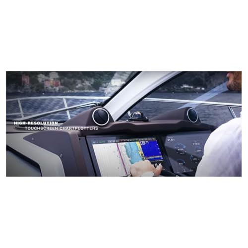 Luxury yacht Garmin navigation