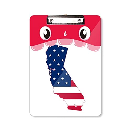 Dossier à tête plate A4 pour fixer vos feuilles volantes avec le style California USA