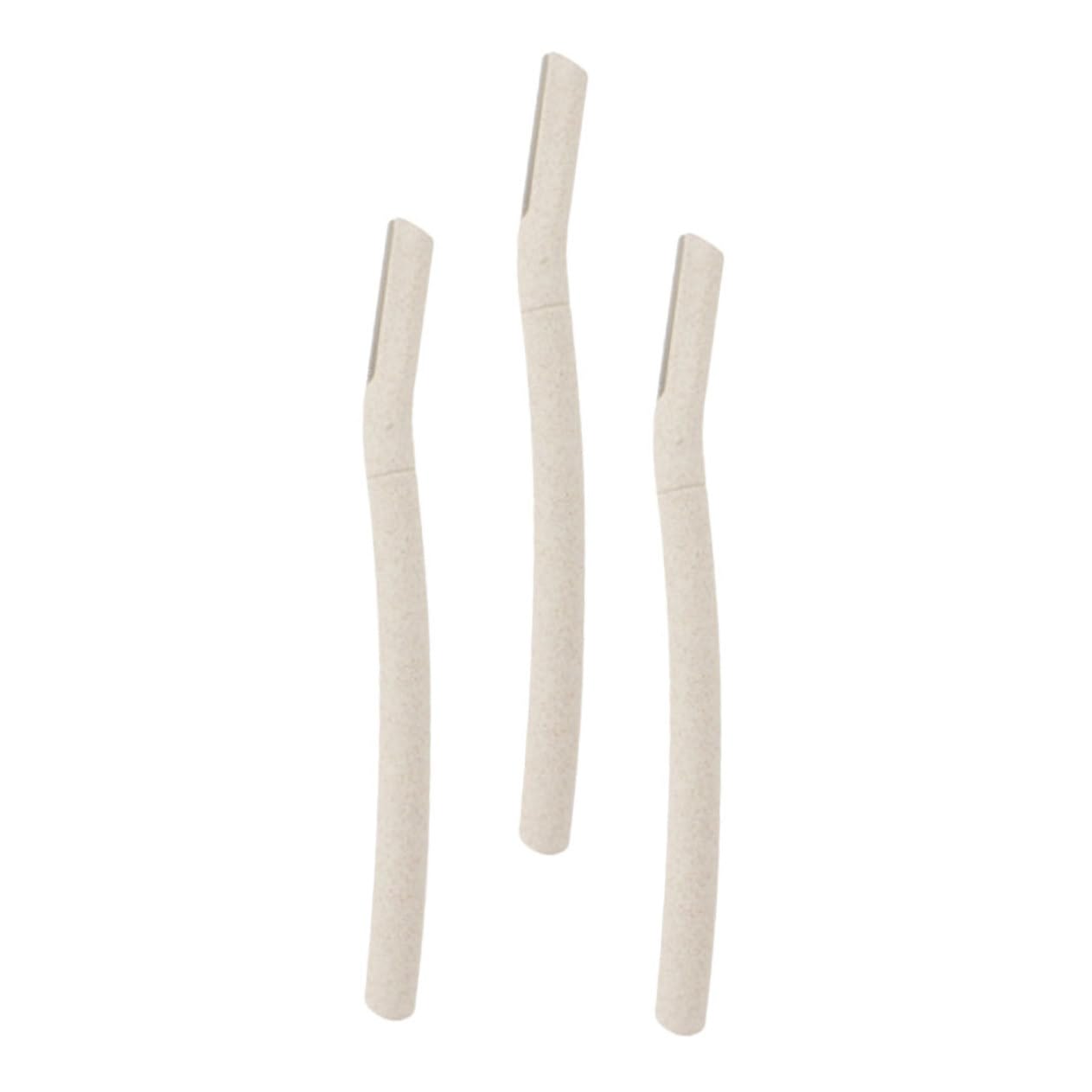 WOFASHPURET Eyebrow Razor Trimmer Set 3pcs Facial Hair Shaver Grooming Kit Makeup Tool Perfect for Men Women