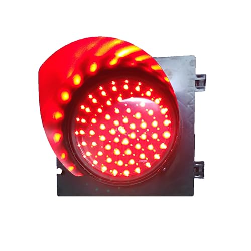 Voyant d'avertissement industriel rouge pour guider les voitures et piétons sur vos quais