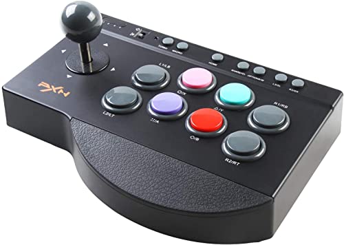PXN 0082 Arcade Stick PC Street Fighter USB Arcade Stick para PS3/PS4/Xbox One/Xbox Series X/S/Switch/Window PC