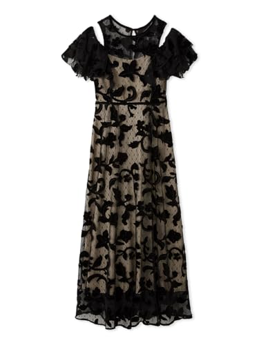 [リリーブラウン] オーナメント2wayベロアドレス LWFO254087 レディース BLK 1