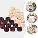 Shurhome Checker Draughts Set 24Pcs Draughts Pieces Wood Checker Drafts Pieces Replacement Stackable Backgammon Chess Pieces