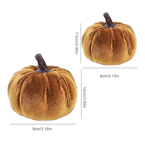 Citrouilles d'Halloween durables pour remplacer les décorations jetables et embellir la table