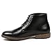 Metrocharm MC132 Men's Lace Up Casual Fashion Ankle Chukka Boots (11, Black)