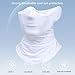 PASNMKvn Neck Gaiter Snood Ice Silk Headwear Elastics Tube Scarf Headbands Breathable Bandana Face for Cycling Hiking