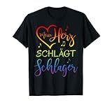 Mein Herz schlägt Schlager T-Shirt