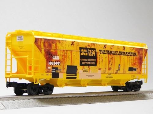 Lionel CSX ACF 4 Bay Graffiti CENTERFLOW Hopper #201569 O Gauge Train CAR 2542161