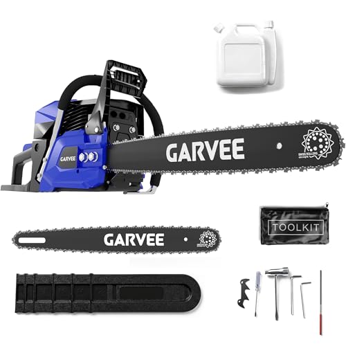 20 Inch Gas Chainsaw, 52CC 2-Stroke Gasoline Powered Chain