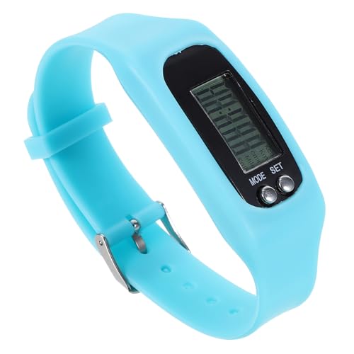 HOMSFOU Pulsera Contador Multifunción con Pantalla Visible Silicona Ligera y Diseño Práctico Pulsera Deportiva para Seguimiento de Actividad Diaria