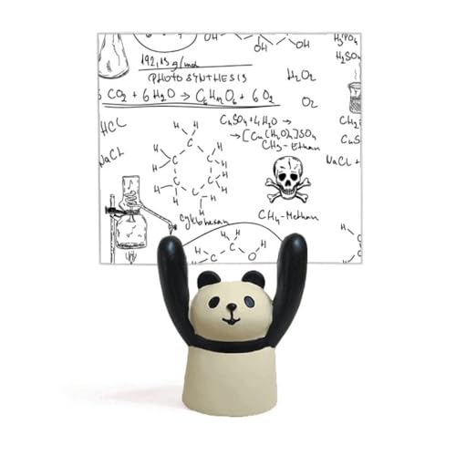 Memo Holder Panda Chestry pince-notes résine support mémo animal mignon
