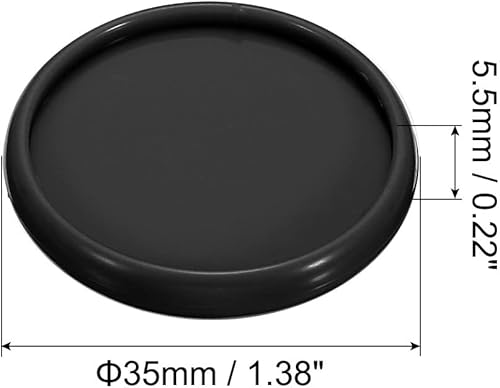 Miniatura 2 de PATIKIL Paquete de 33 discos de plástico para encuadernación de libros, 33 unidades de discos de expansión redondos para planificador de cuadernos