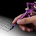 Canghai Anime Figure JoJo's Bizarre Adventure Giorno Giovanna Vinyl Figure Ballpoint Pen Statue Action Collectible Figure Toys, Gift for Fan Anime