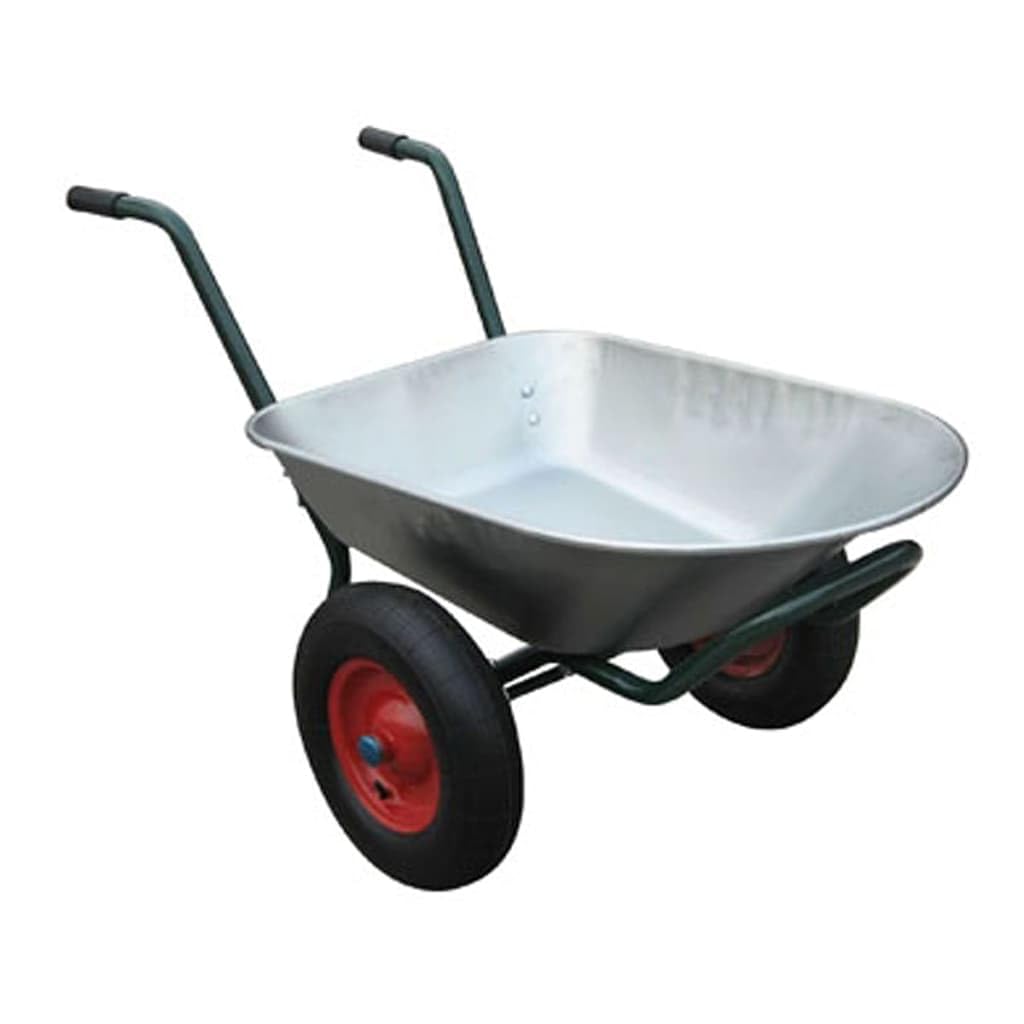 Arredamento Articolo Casa Attrezzo Giardinaggio Carriola Due Ruote 66 L--Fancino